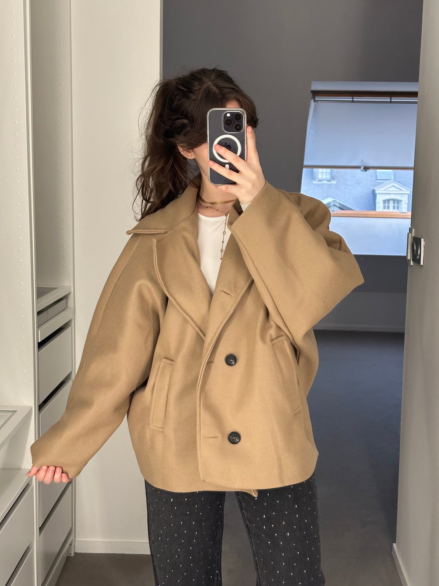 La veste oversize Clara