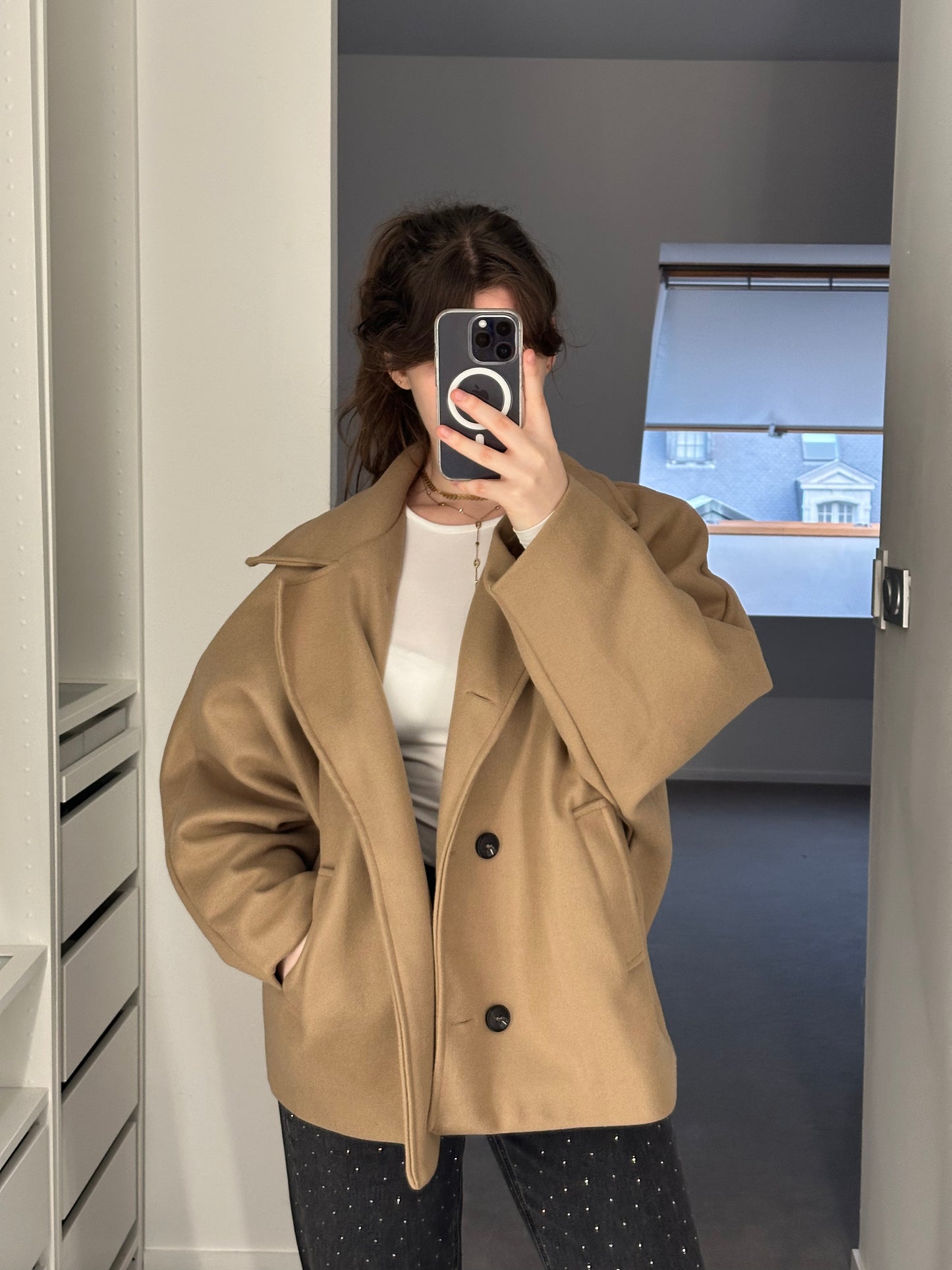 La veste oversize Clara