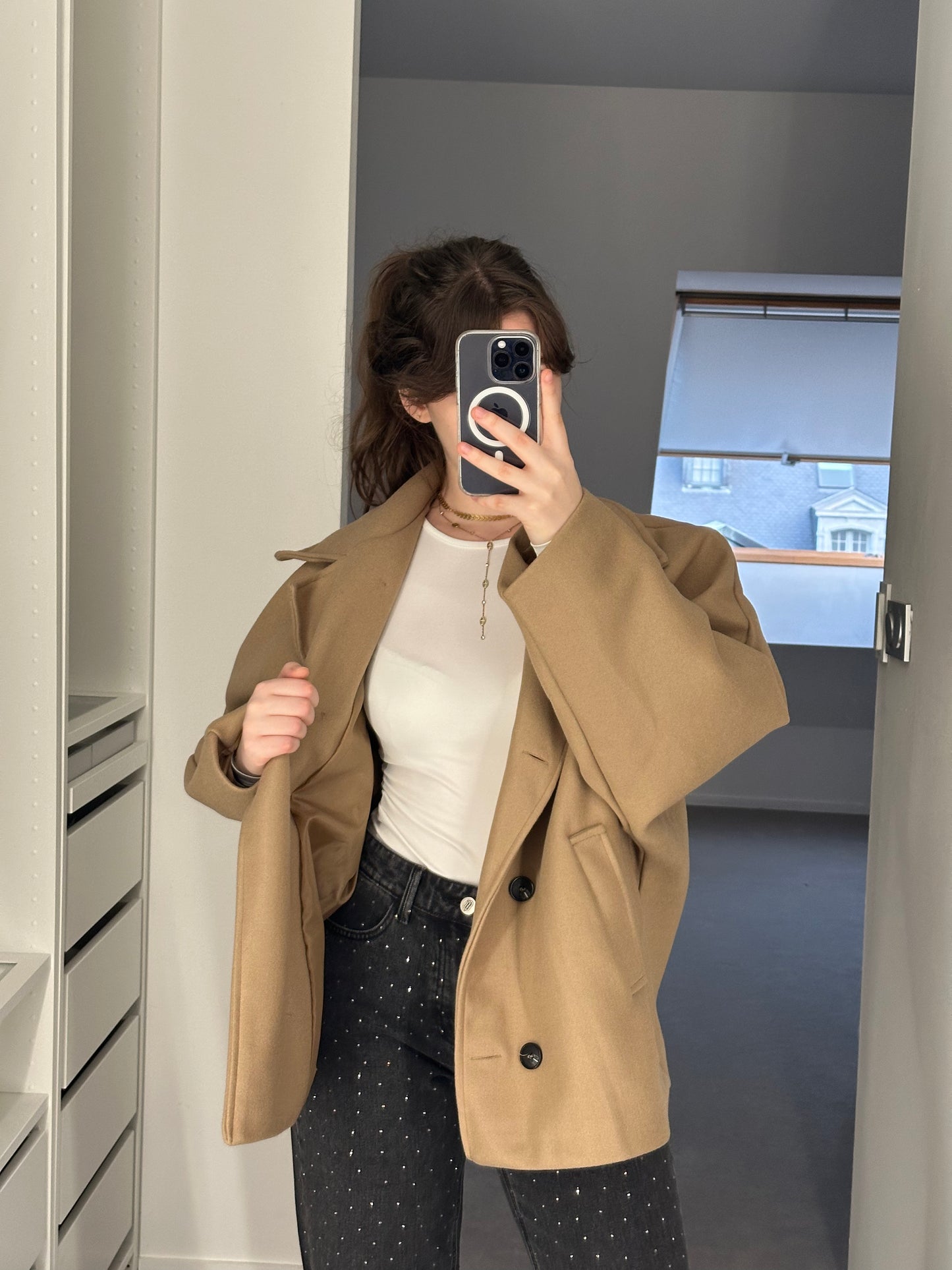 La veste oversize Clara