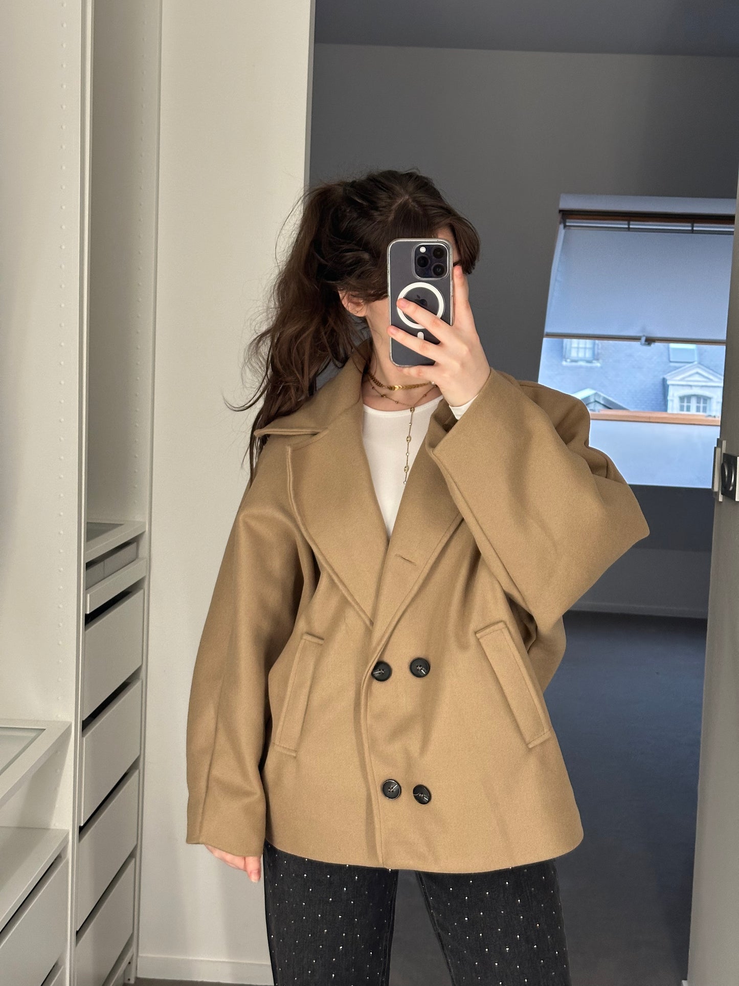 La veste oversize Clara